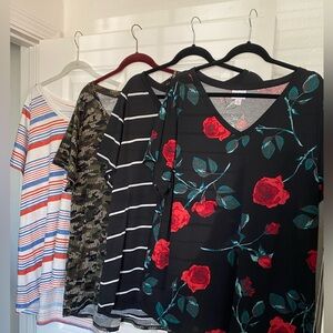 4-3XL slightly worn LuLaRoe Christy T